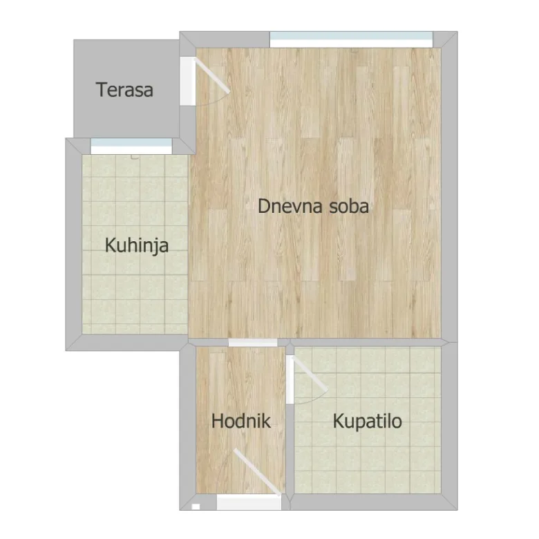 Stan Prodaja Novi Sad Železnička Stanica 22 m2