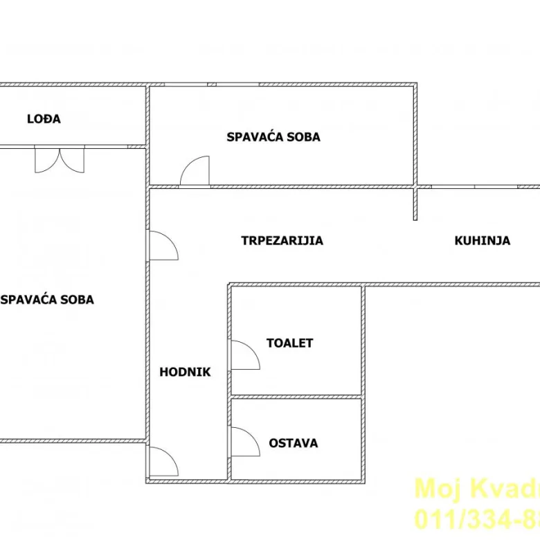 Stan Prodaja Beograd Vidikovački Venac 51 m2