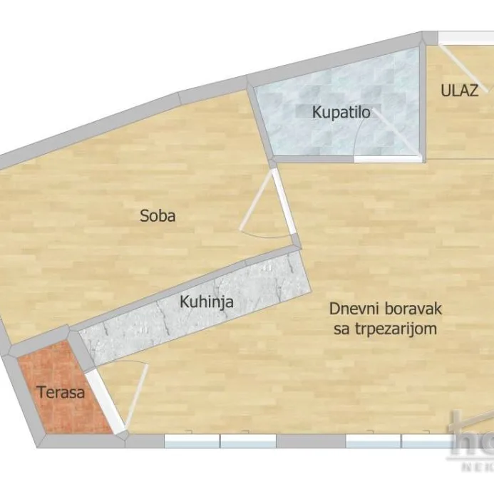 Stan Prodaja Novi Sad  38 m2