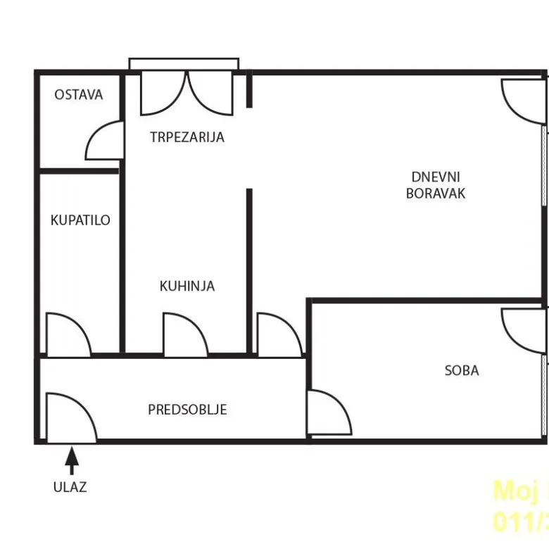 Dvosoban stan na prodaju, Centar, Beograd, 49m², 192.000 €