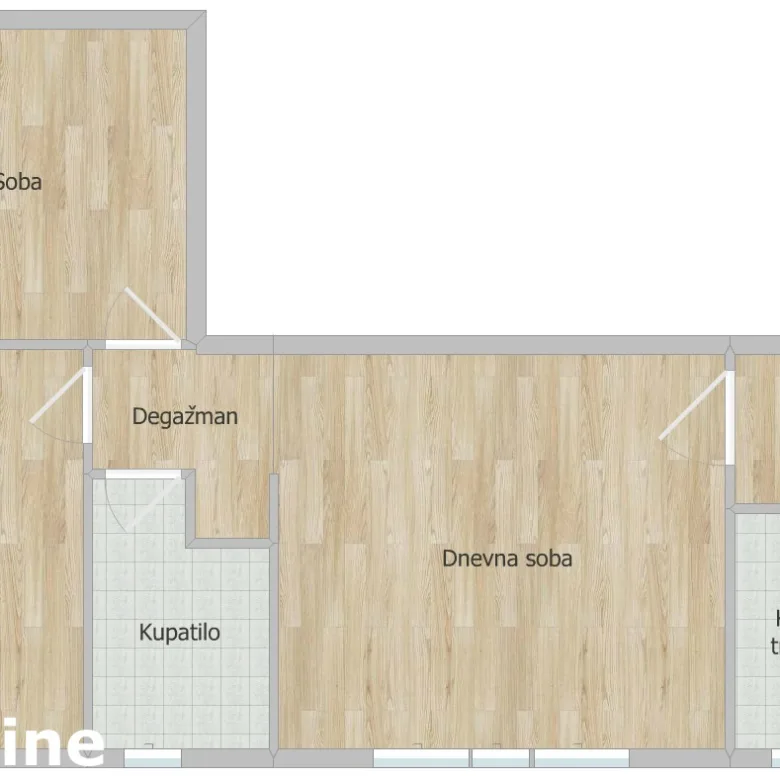 Trosoban stan na prodaju, Centar, Novi Sad, 71m², 1. sprat, 227.200 €