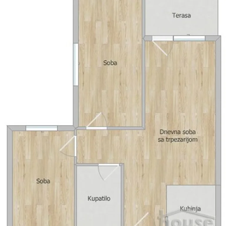 Trosoban stan na prodaju, Bulevar Oslobođenja, Novi Sad, 59m², 7. sprat, 242.000 €