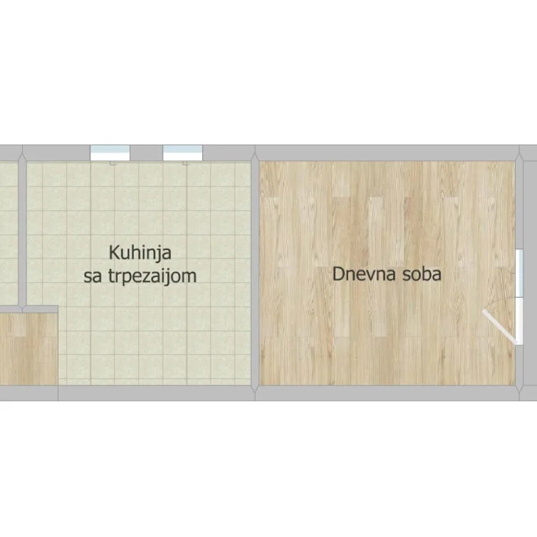 Stan Prodaja Novi Sad Bistrica 36 m2