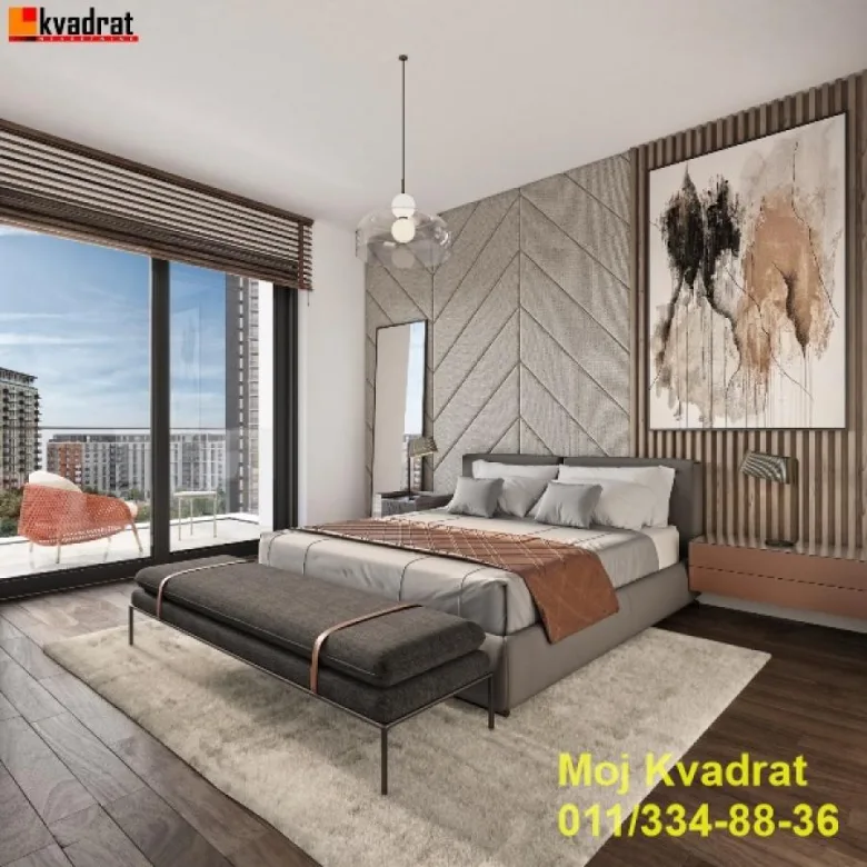 Četvorosoban stan na prodaju, Beograd na Vodi, Beograd, 148m², 12. sprat, 926.888 €