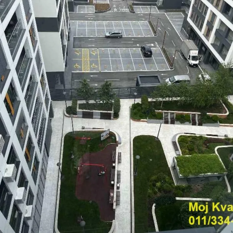 Dvosoban stan za izdavanje, Blok 65, Beograd, 54m², 1.200 €/mes