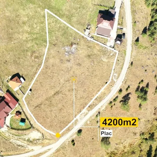 Plac na prodaju, Tornik, Zlatibor, 4200m², 650.000 €