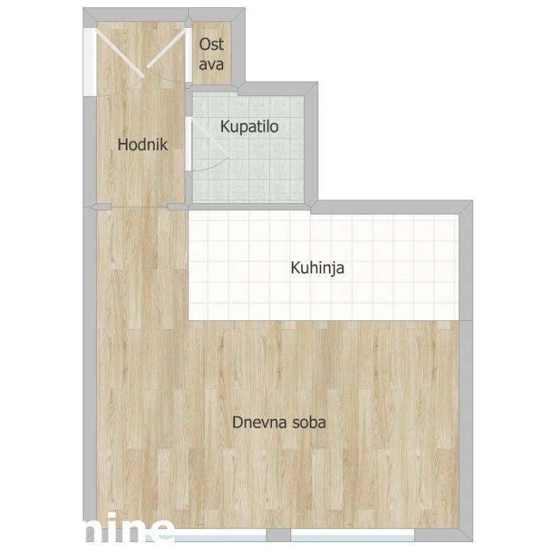 Garsonjera na prodaju, Centar, Novi Sad, 32m², 3. sprat, 116.000 €