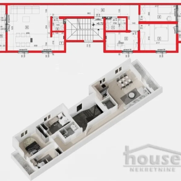 Troiposoban stan na prodaju, Veternička Rampa, Novi Sad, 87m², 300.000 €