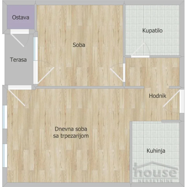 Dvosoban stan na prodaju, Bulevar Oslobođenja, Novi Sad, 53m², 185.500 €