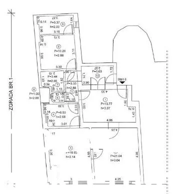 Trosoban stan na prodaju, Centar, Novi Sad, 88m², 3. sprat, 255.000 €