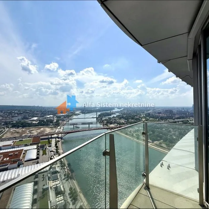 Dvosoban stan za izdavanje, Beograd na Vodi, Beograd, 74m², 3.000 €/mes
