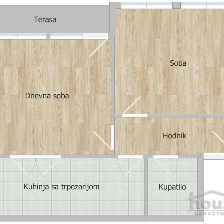 Dvosoban stan na prodaju, Liman 1, Novi Sad, 56m², 168.000 €