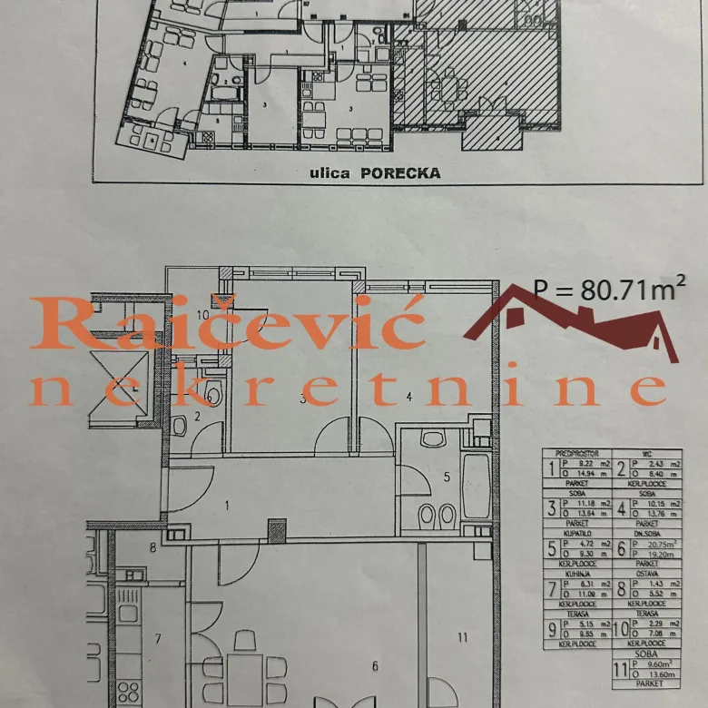 Četvorosoban stan na prodaju, Botanička Bašta, Beograd, 81m², 320.000 €