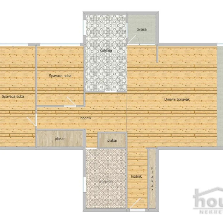 Trosoban stan na prodaju, Liman 3, Novi Sad, 76m², 2. sprat, 258.000 €
