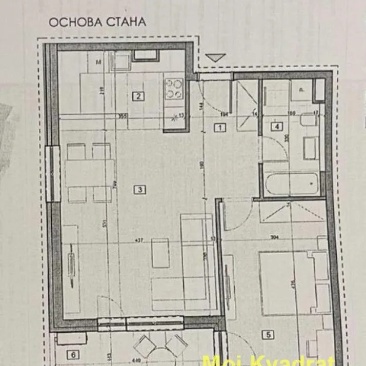 Stan Prodaja Beograd  62 m2