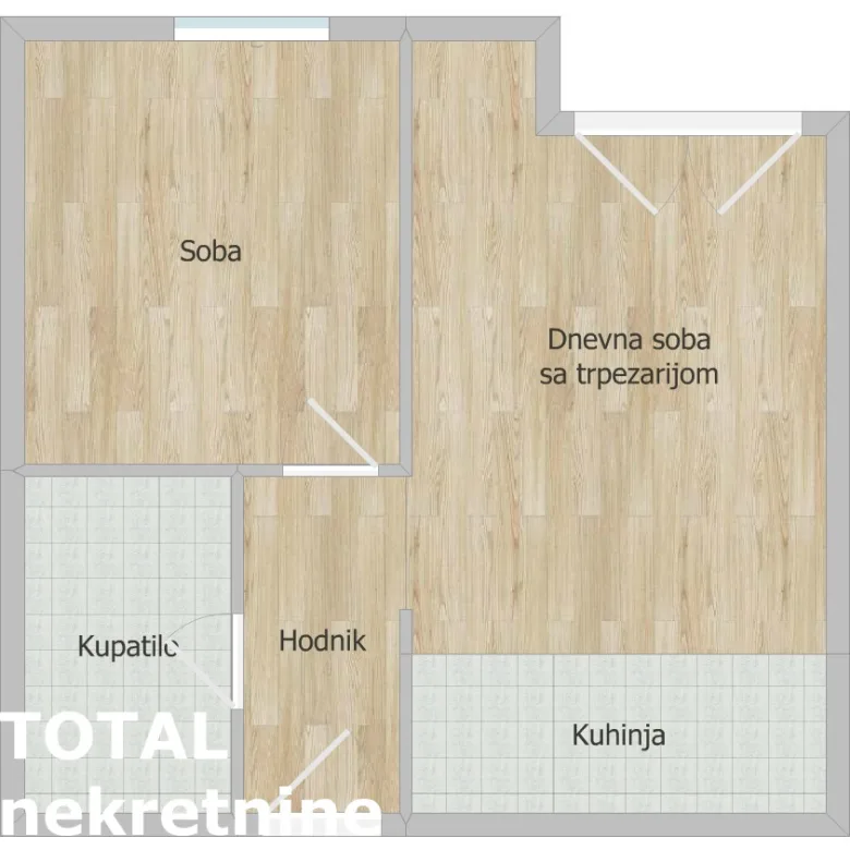 Dvosoban stan na prodaju, Bulevar Evrope, Novi Sad, 42m², 5. sprat, 140.000 €