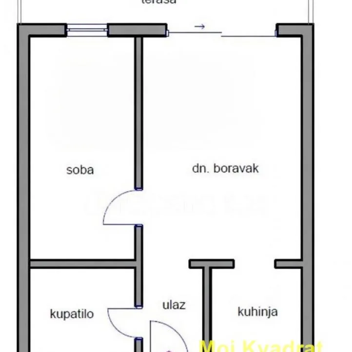 Jednoiposoban stan na prodaju, Stepa Stepanović, Beograd, 46m², 169.500 €