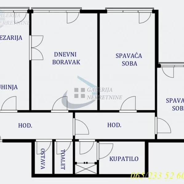 Stan Prodaja Beograd Hala Pionir 77 m2