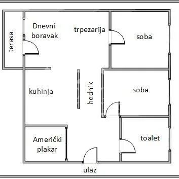 Trosoban stan na prodaju, Mirijevo, Beograd, 52m², 148.000 €