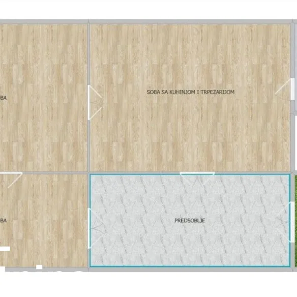 Trosoban stan na prodaju, Centar, Novi Sad, 88m², 1. sprat, 300.000 €