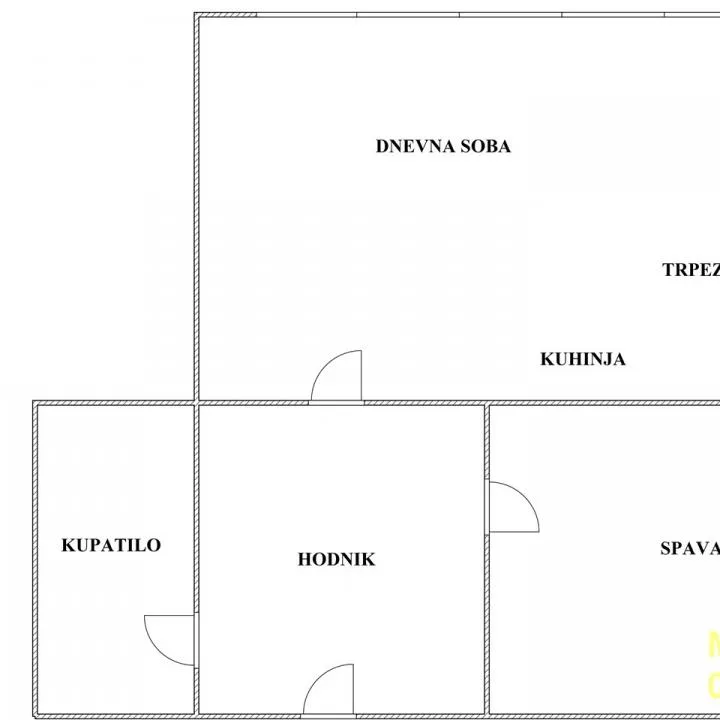 Dvosoban stan na prodaju, Žarkovo, Beograd, 46m², 140.000 €
