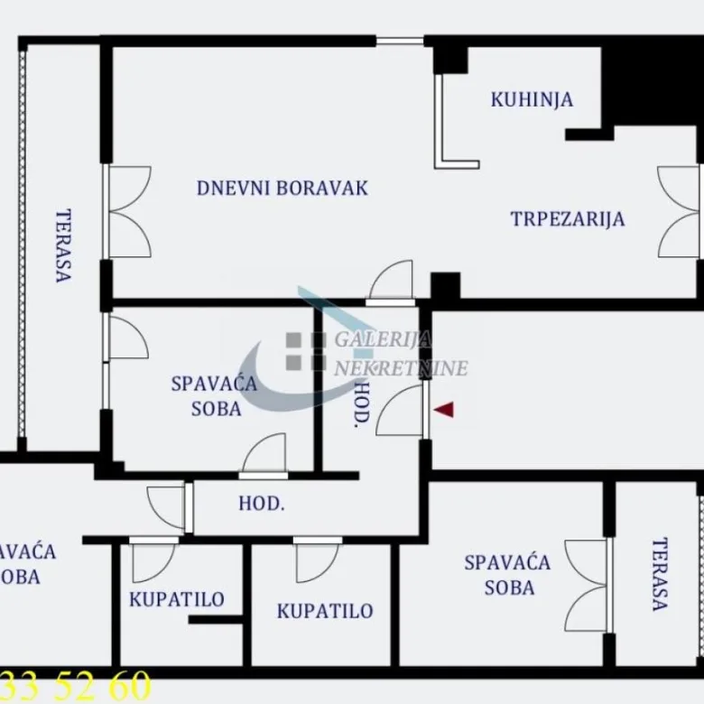 Stan Prodaja Beograd Žarkovo 123 m2